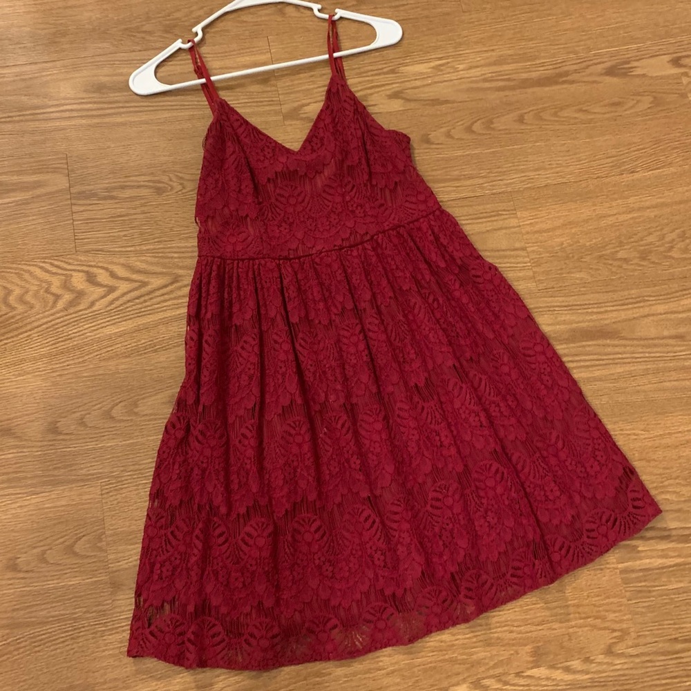 Maroon dress size M